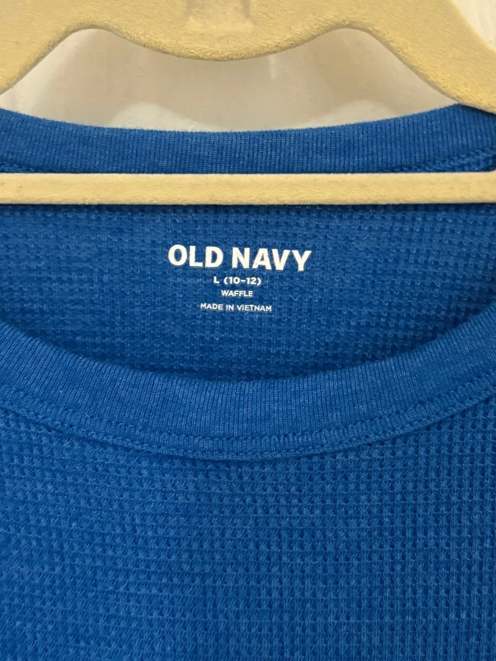 Old Navy Set of 2 Boys Waffle Knit Long Sleeve Tops